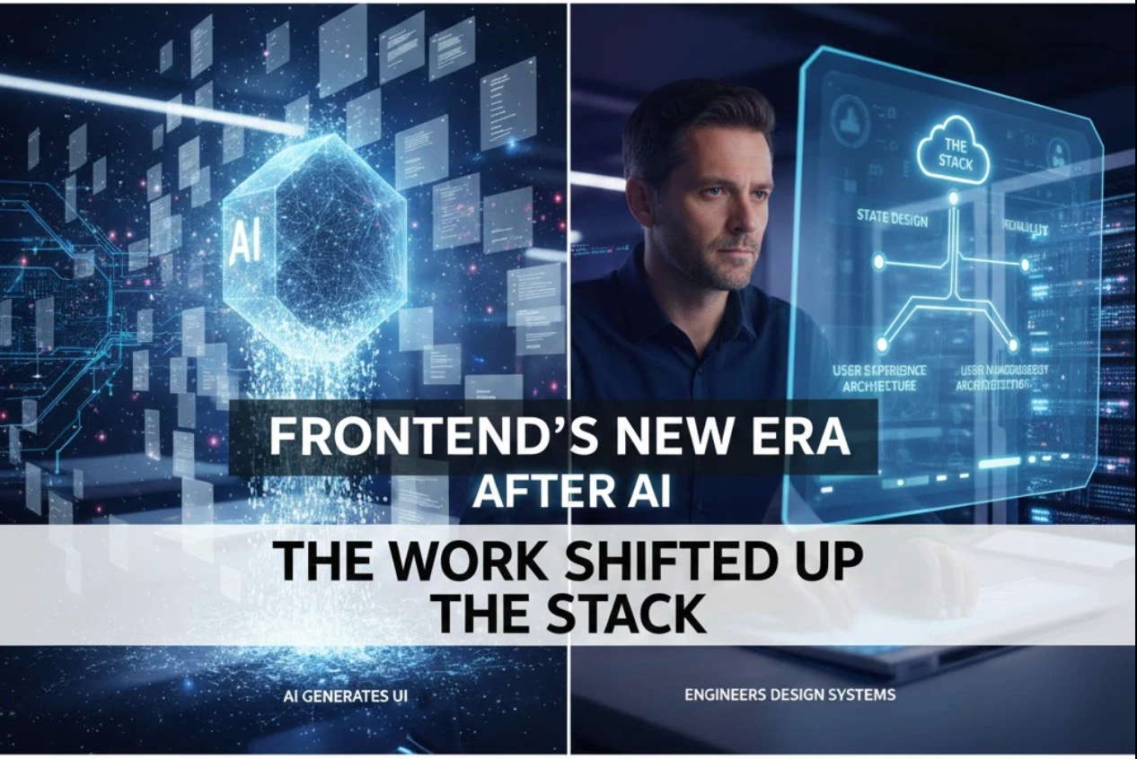 Frontend Engineering After AI: The Work Shifted Up the Stack