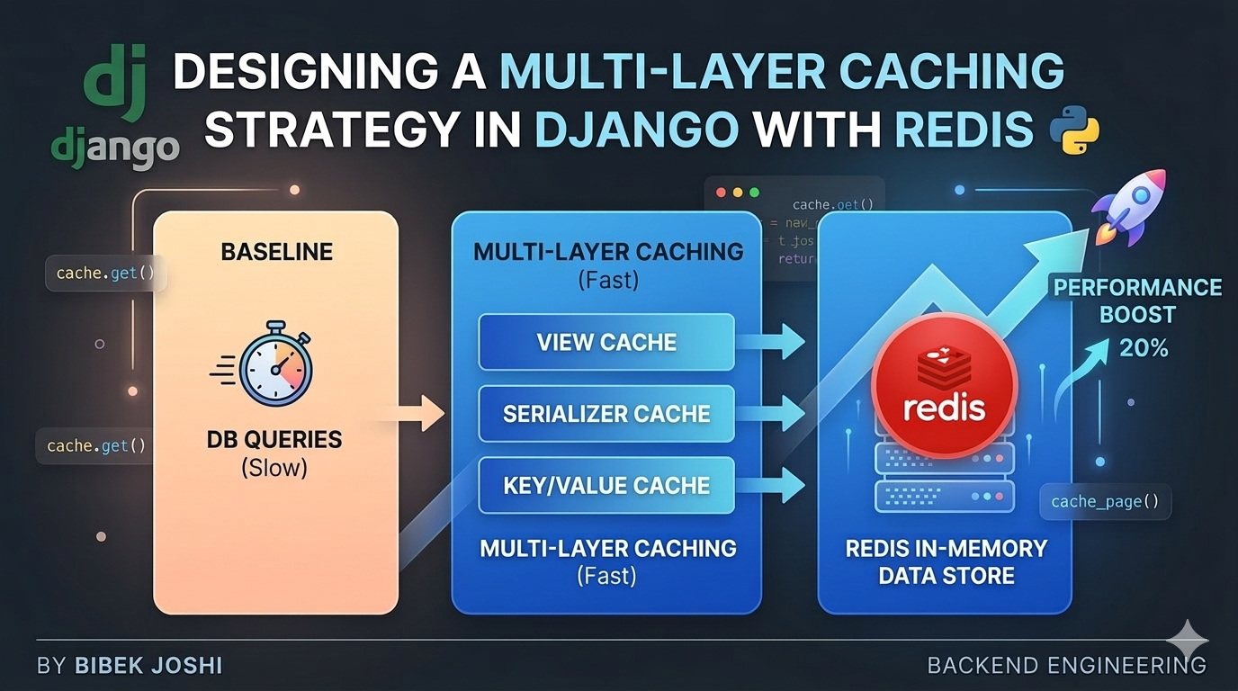 Designing a Multi-Layer Caching Strategy in Django with Redis | Bibek Joshi